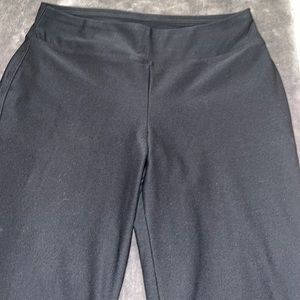 L.L. Bean Black Crop leggings, size XS
